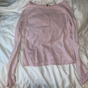 Pink sweater